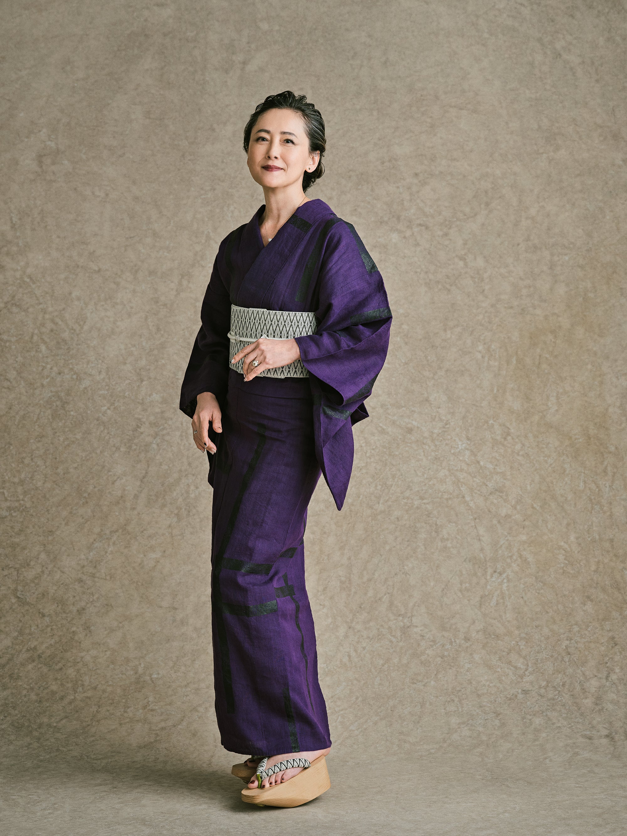 数量限定】帯ベルト｜籠 菱格子｜フリーサイズ｜KAPUKI × 西村織物