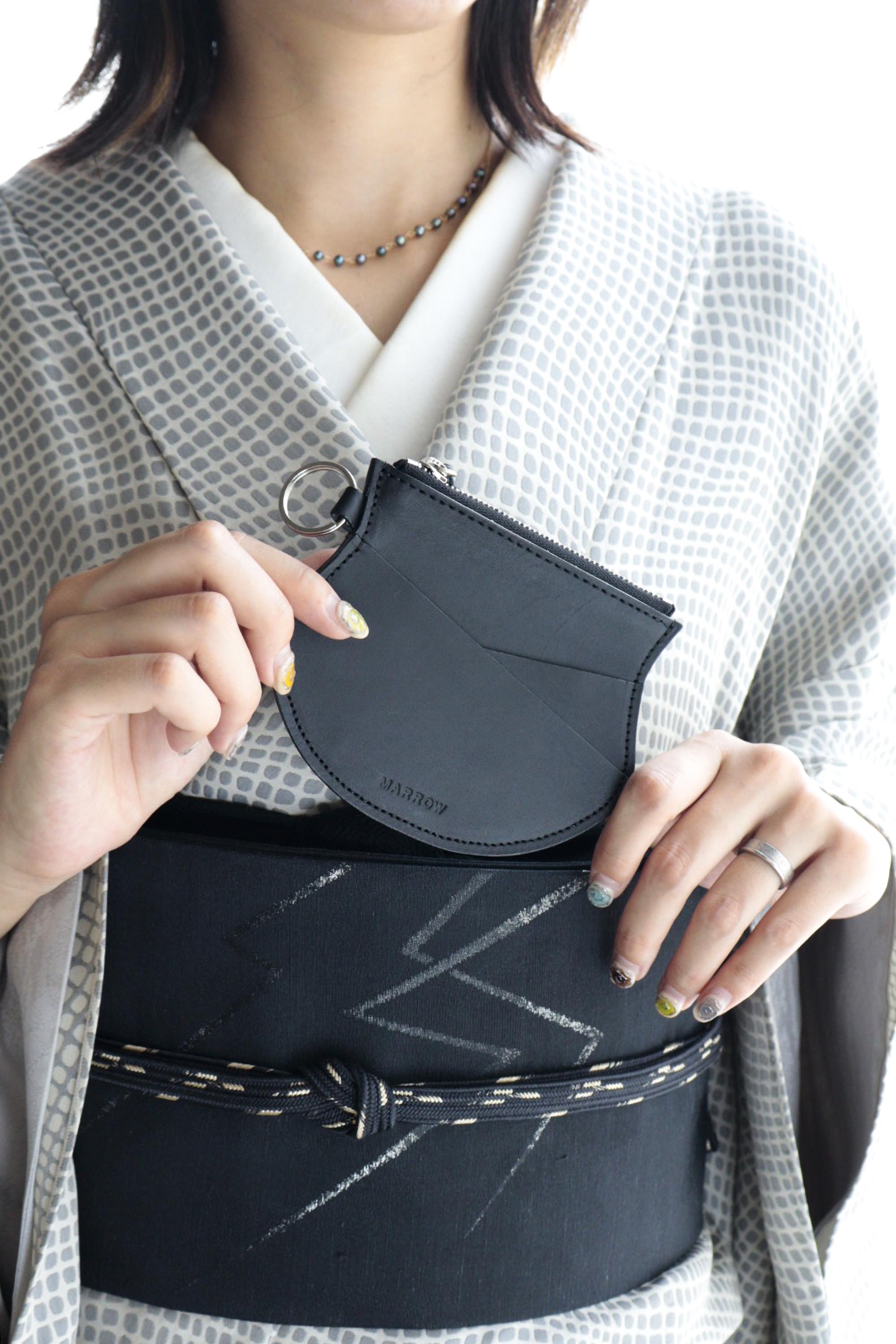 TOKKURI PURSE BLACK ブラック （MARROW マロー）：財布｜カードケース