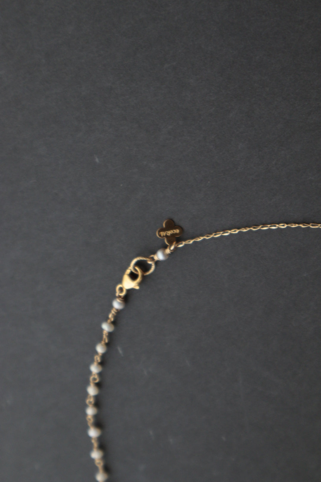 ネックレス｜ハーフパールネックレス テシパール｜ecoRAL