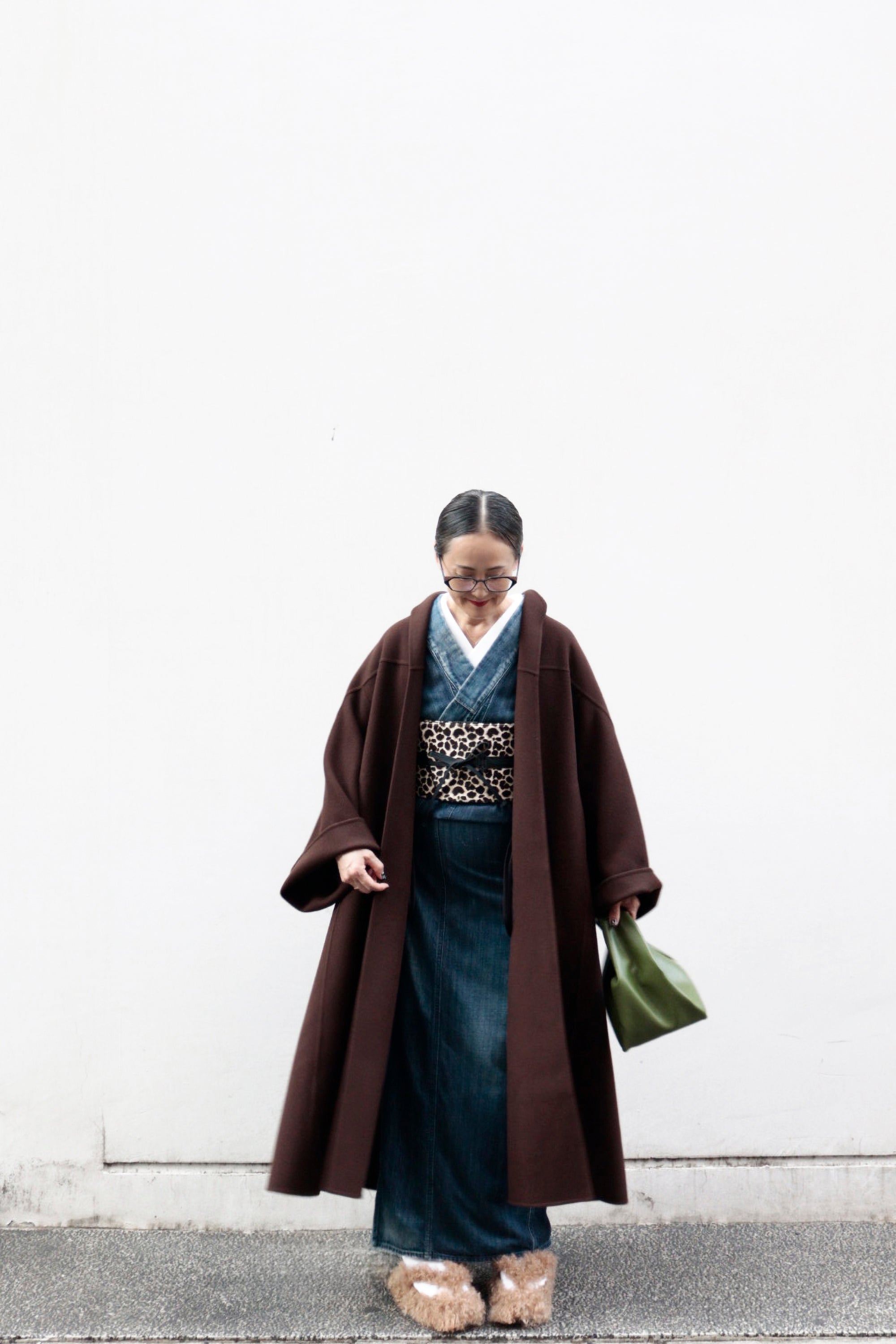 コート｜女優コート DENEUVE チョコレートブラウン｜MIMA