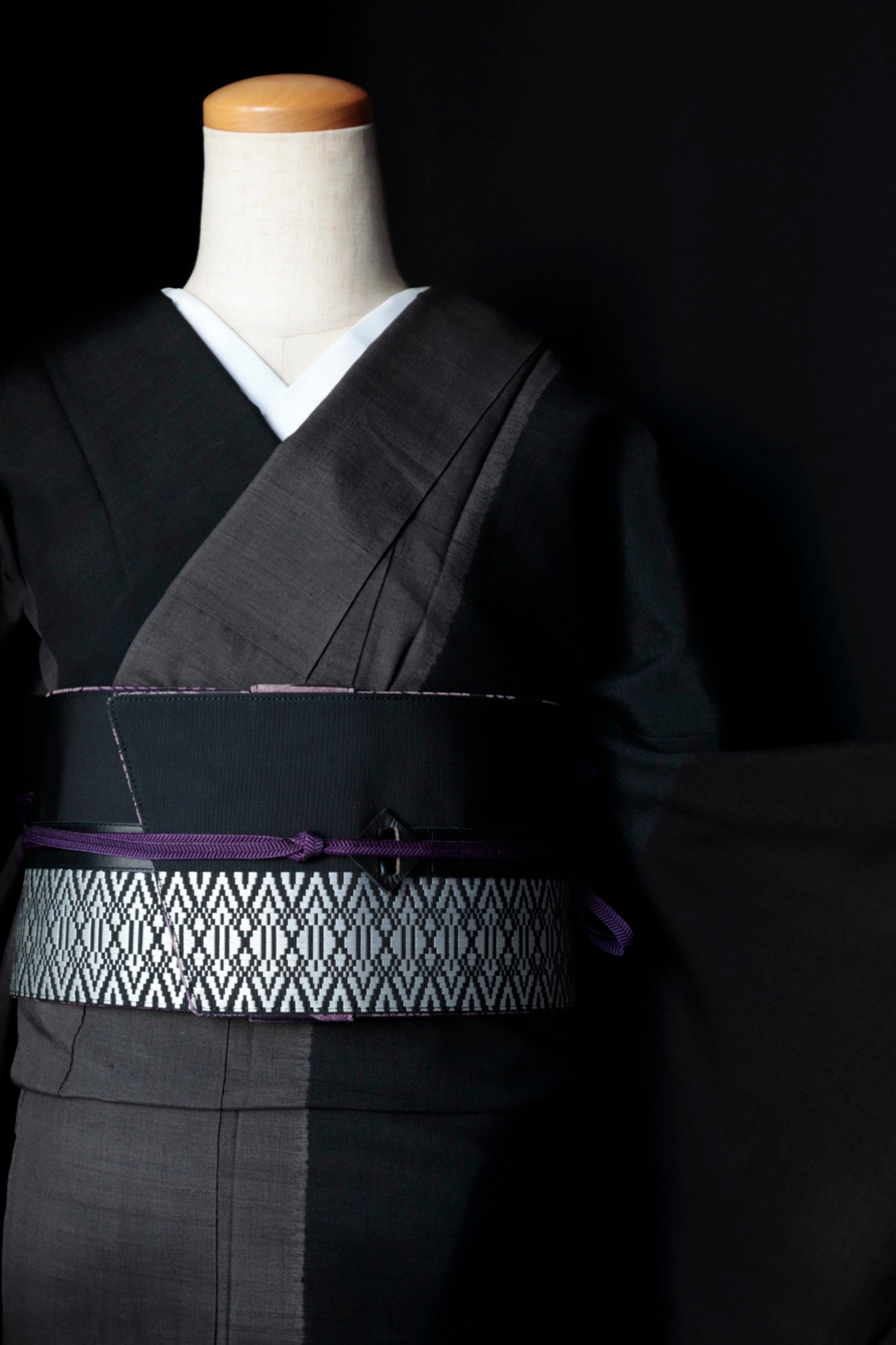 着物｜紬｜河合由郎｜単衣｜セカンドハンド