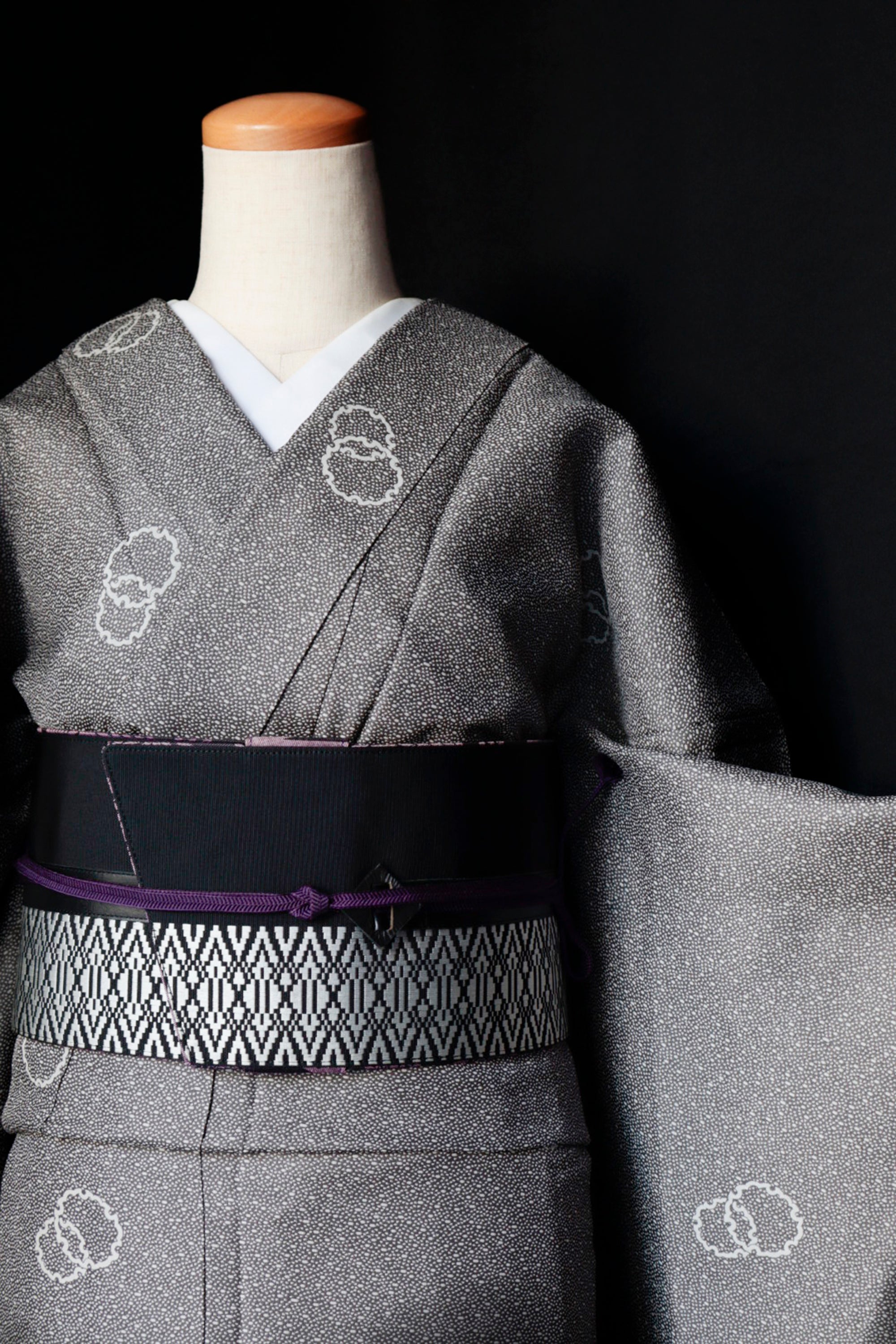 着物｜小紋｜雪輪 博多風通｜西村織物｜セカンドハンド