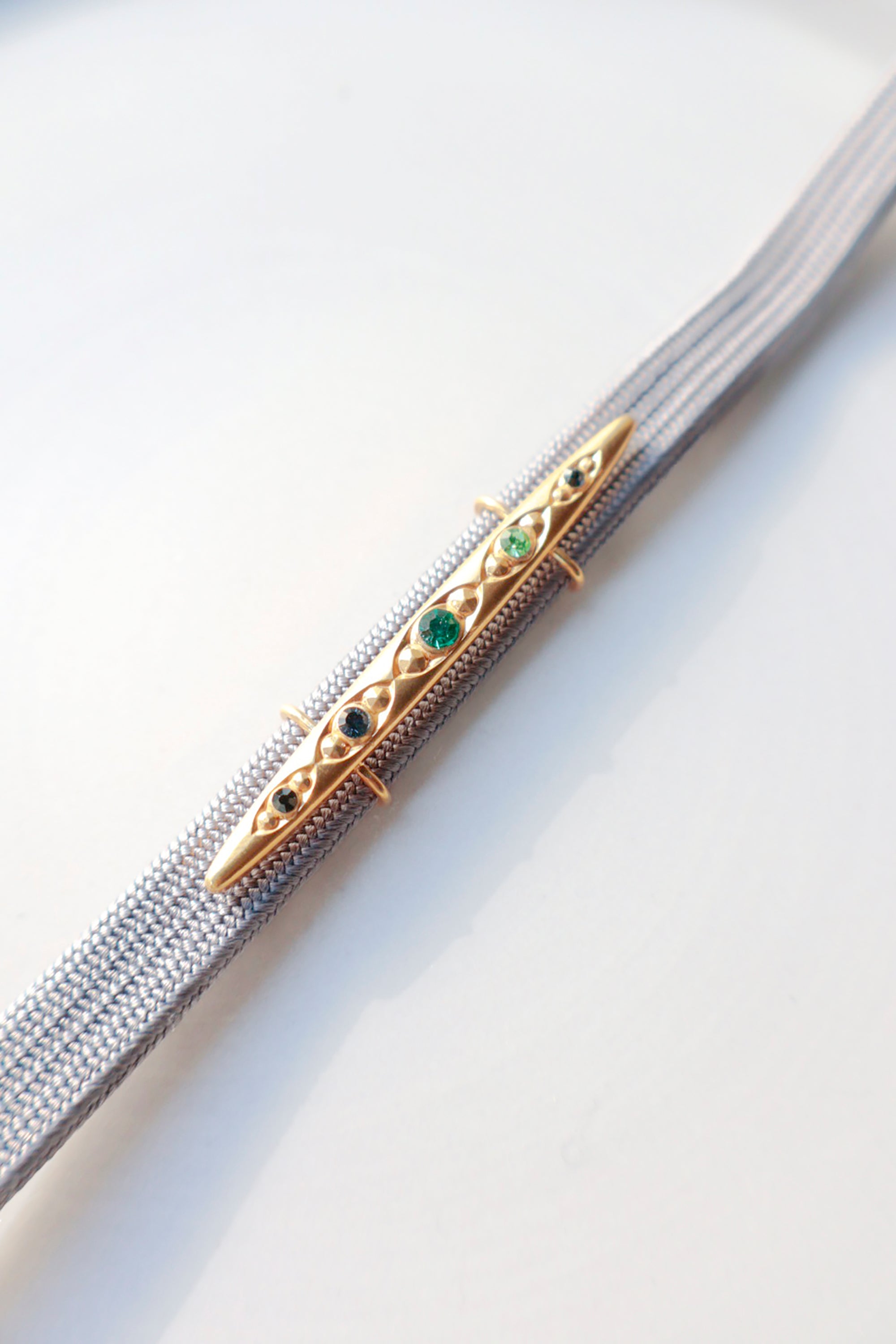 帯留｜ビンテージプレート帯留｜ecoRAL