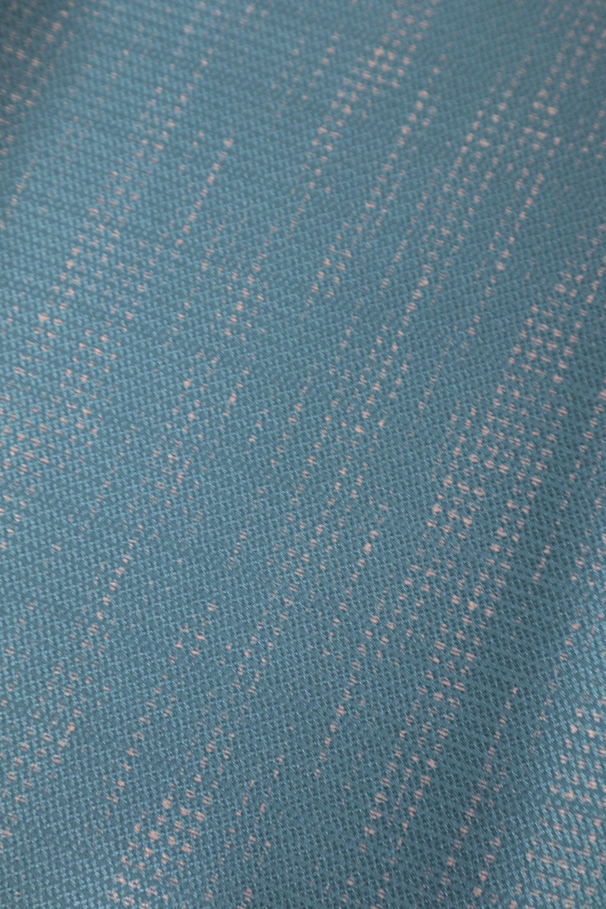 帯揚げ｜絣風 青｜和小物さくら｜正絹