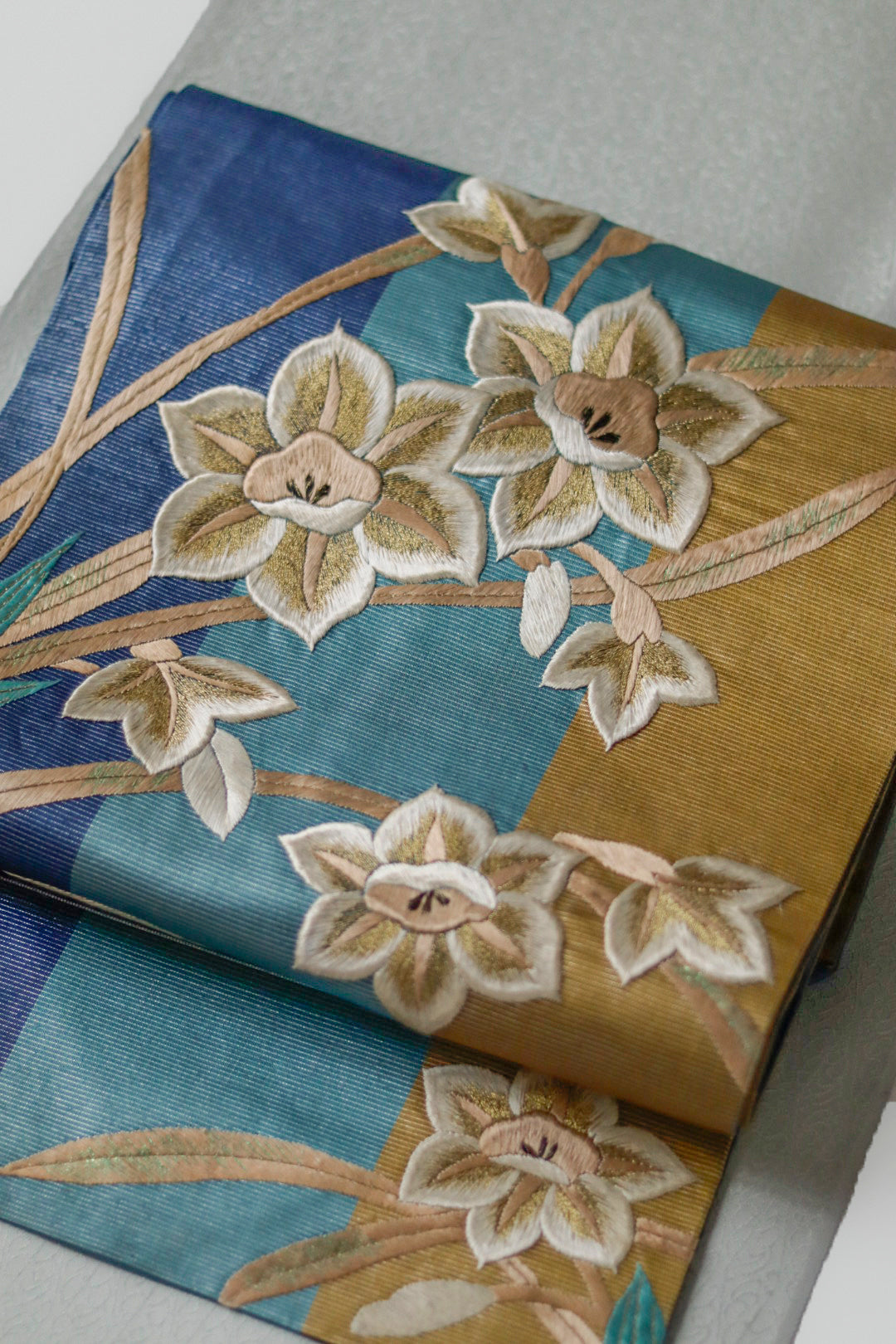 名古屋帯｜水仙｜Wing｜アンティーク