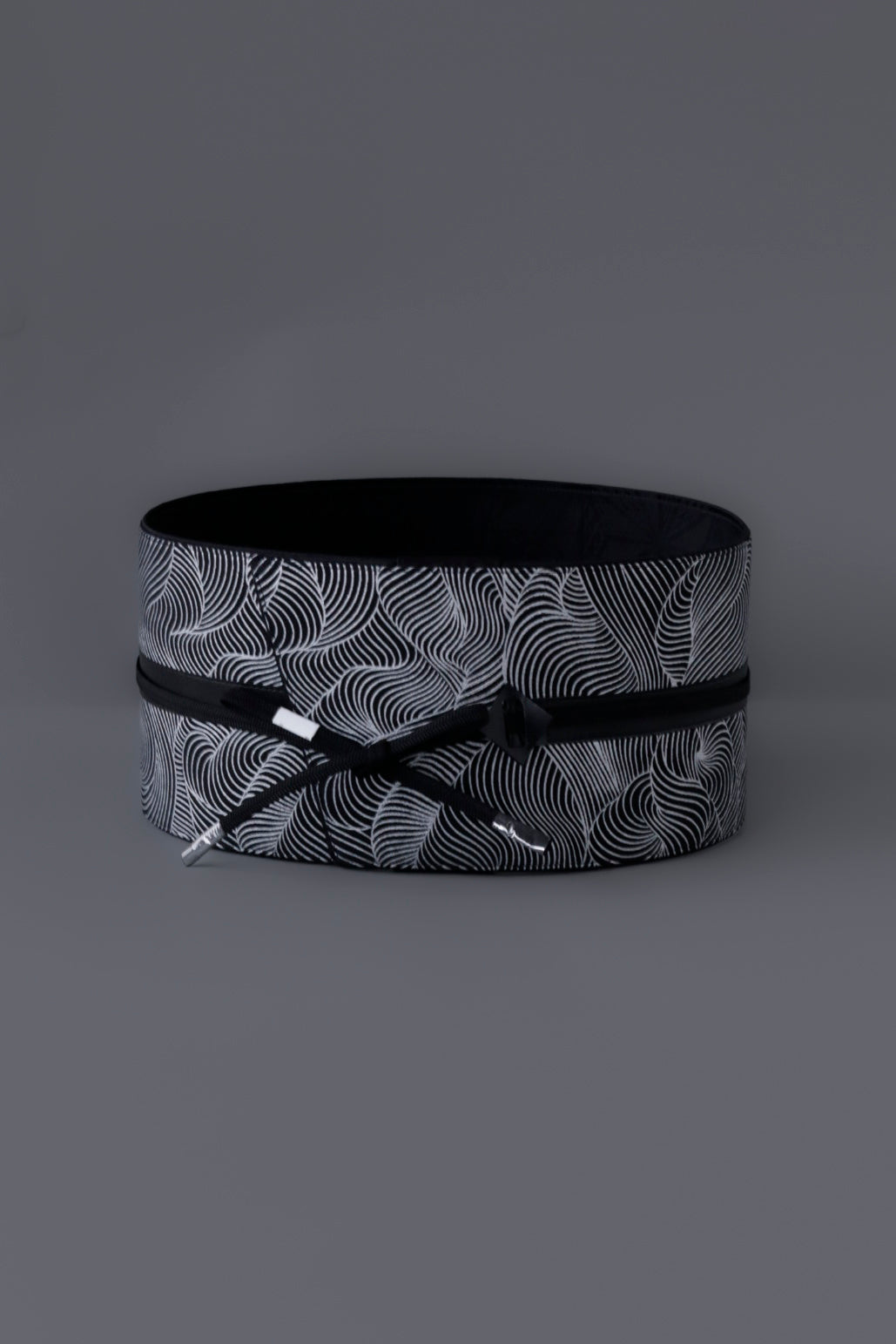 帯ベルト｜荒波 裏/紐 黒｜プラス15cm｜KAPUKI