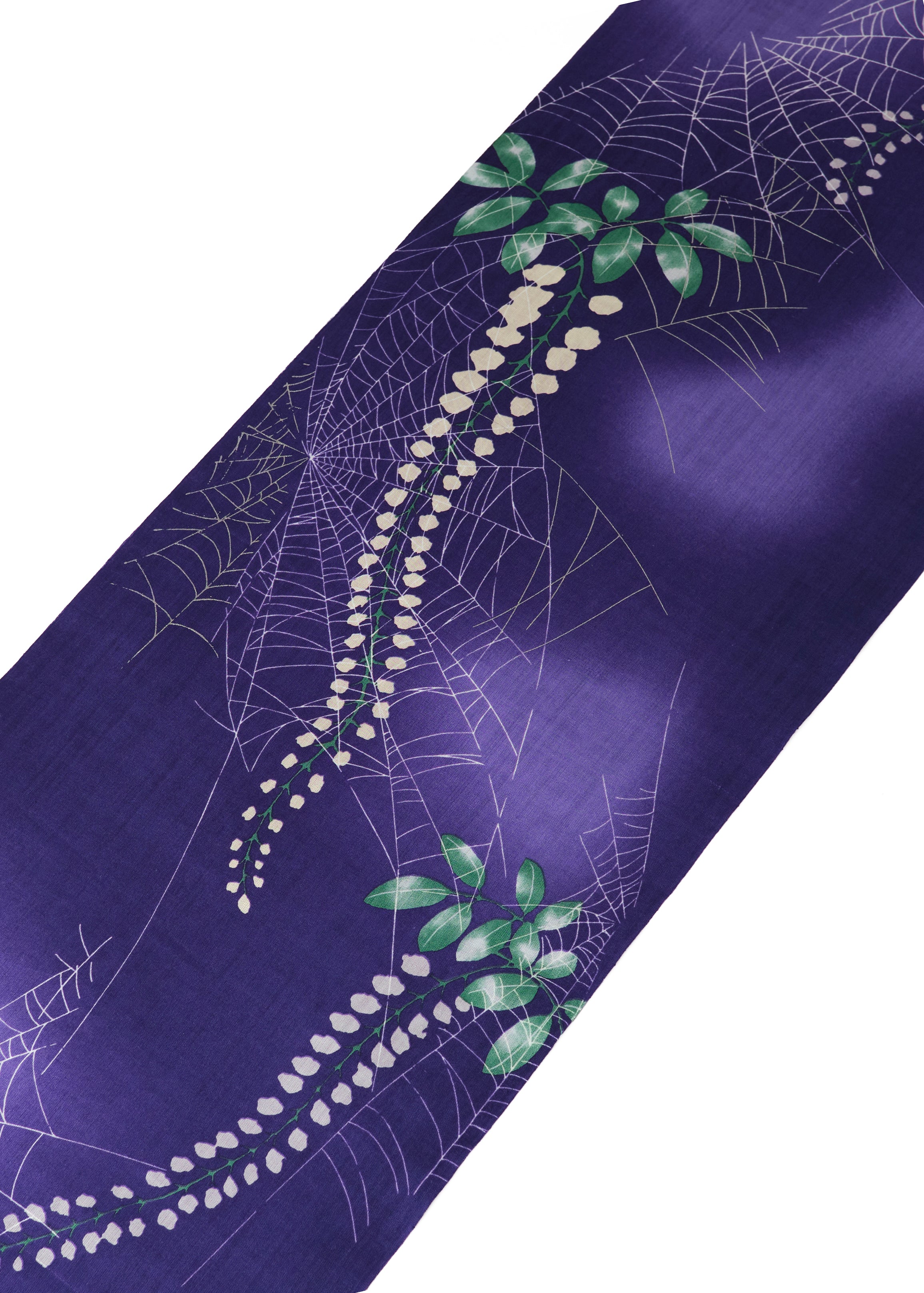 Pine garden wisteria blue purple (Kondaya Genbei): Yukata