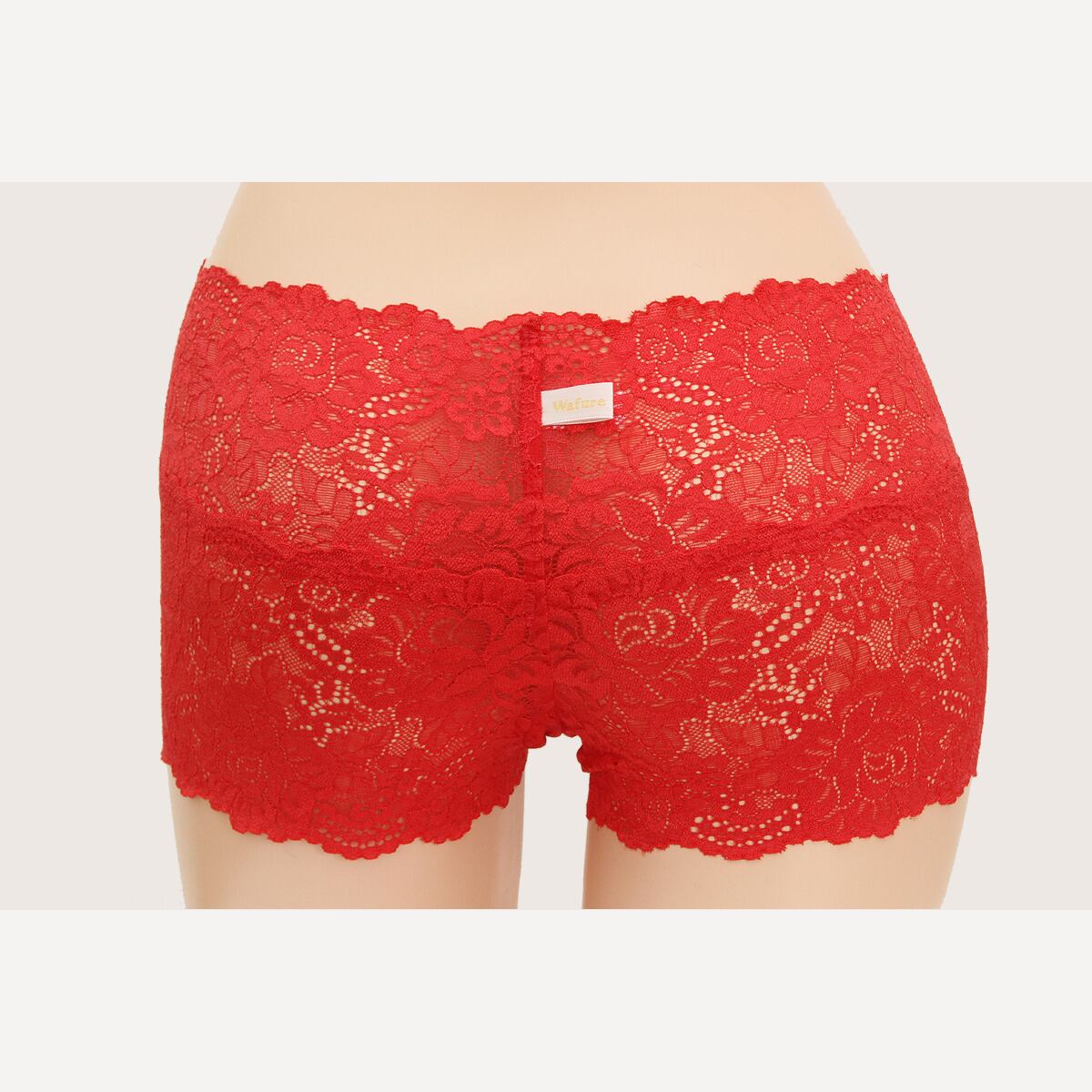 Kimono Bra Wafure Camellia Shorts White/Red/Beige