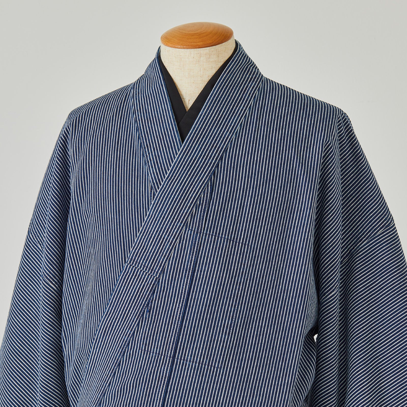 KAPUKI original denim kimono hickory indigo