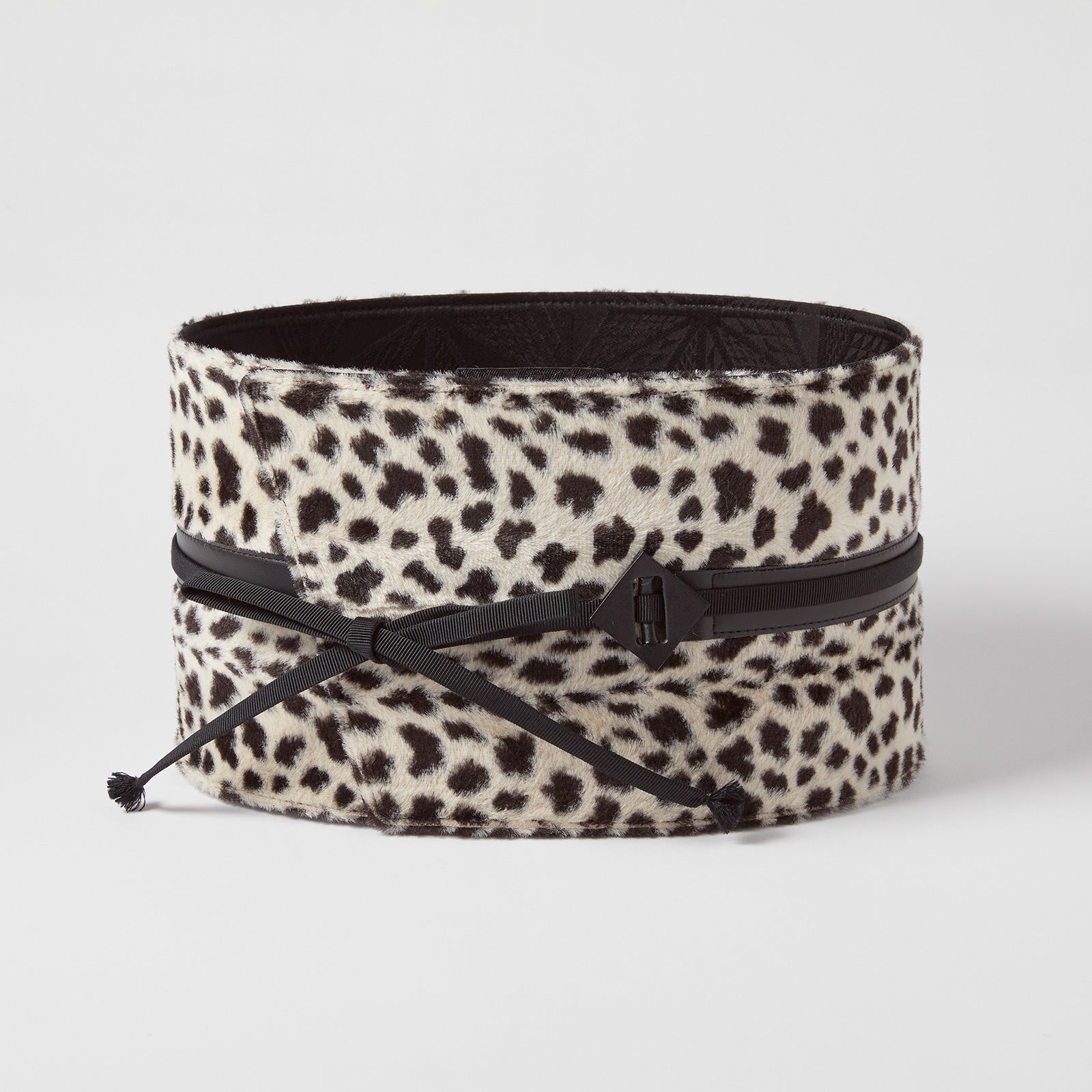 Obi Belt "Leopard" Eco Fur *Only one item left, ends when sold out