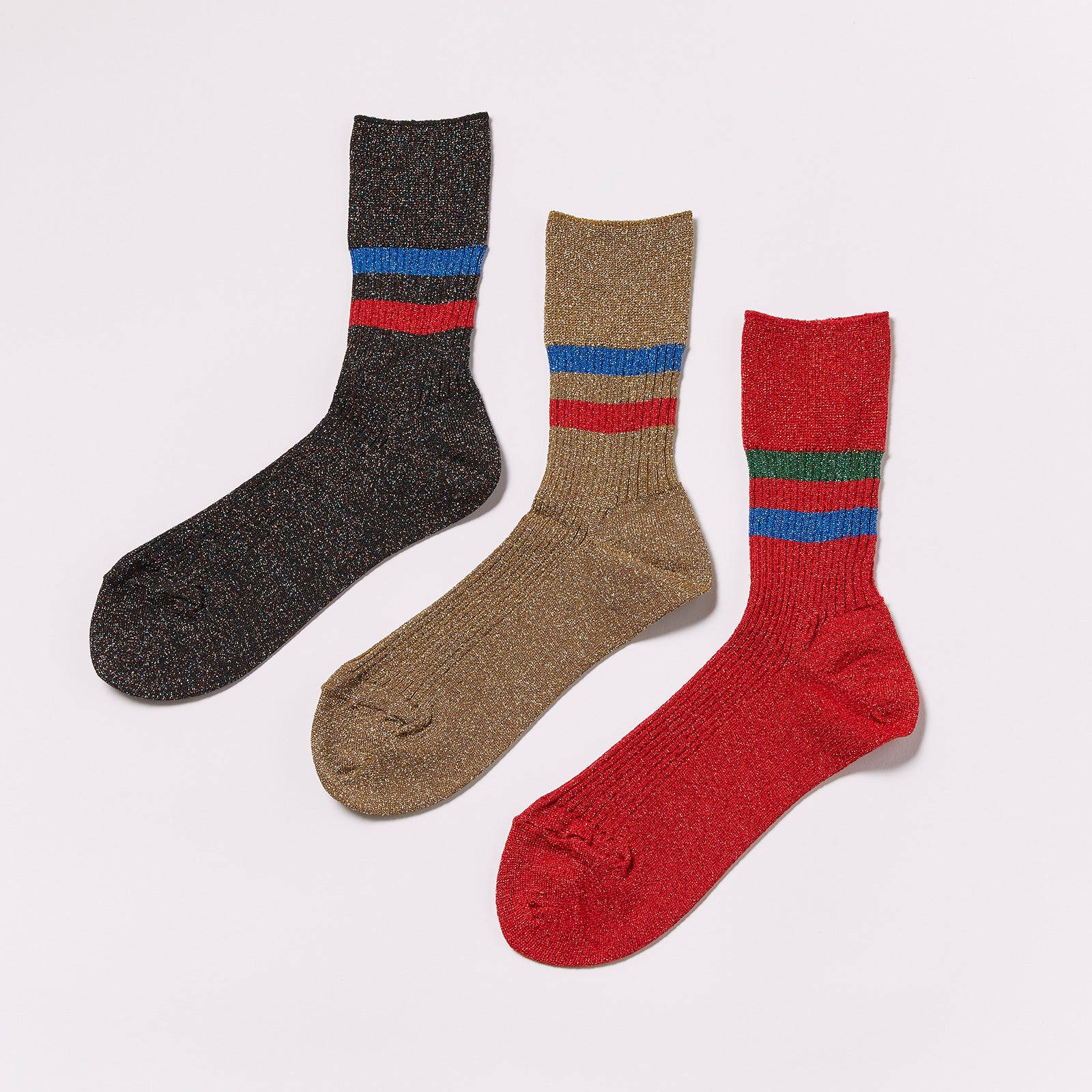 Socks “Glitter Line Socks” FAKUI