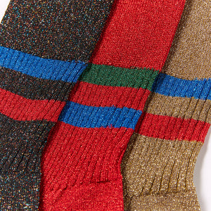 Socks FAKUI glitter line socks