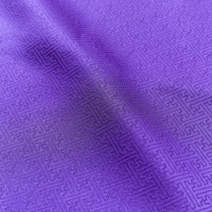 帯揚げ 衿秀 「紗綾形」 紫