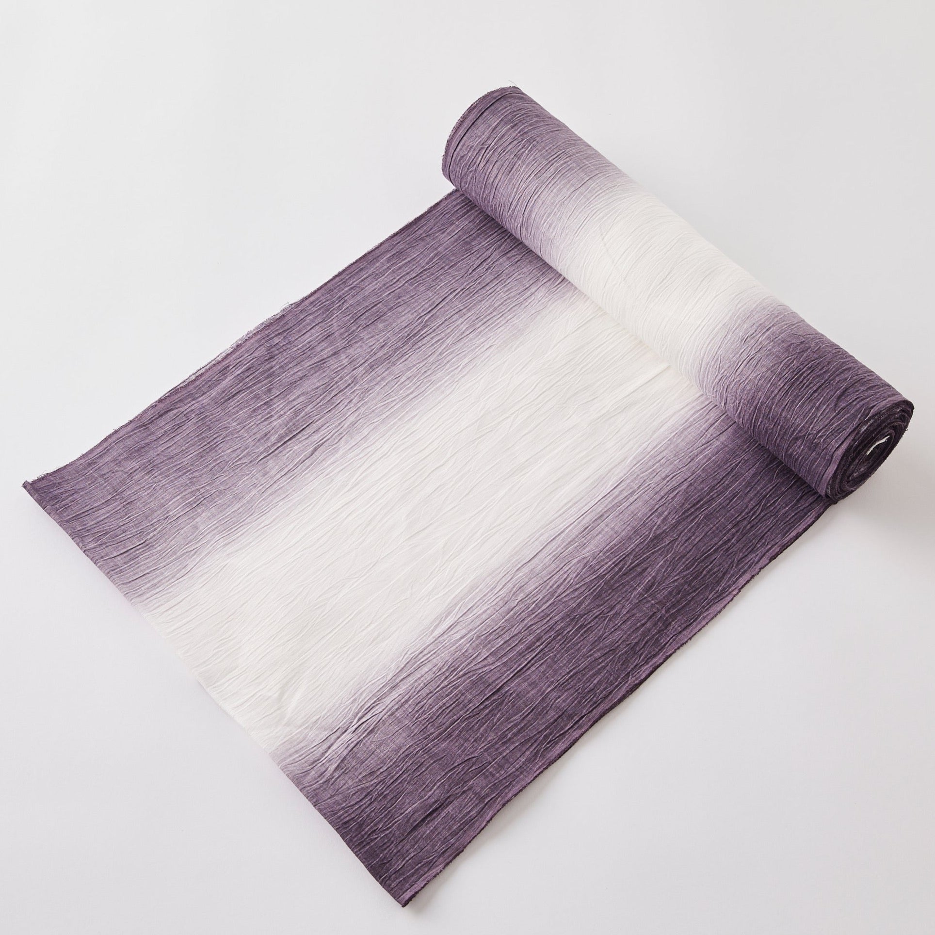 Gradation Omi Shiji Purple White Purple (SLADKY): Single garment | Linen | Cotton
