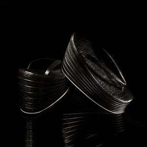 Sandals KAPUKI [Seven-tier sandals] Black