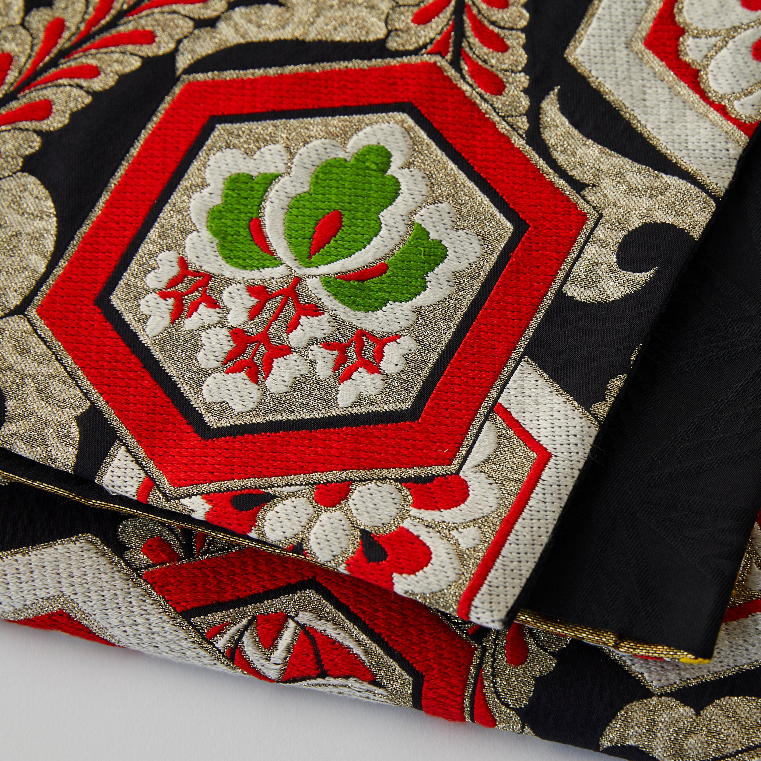 袋帯 「亀甲藤」 KAPUKIオリジナル アンティーク復刻柄：正絹｜西陣織（仕立て上がり）