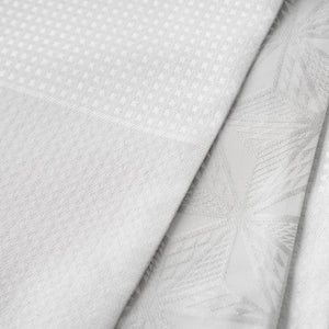 KAPUKI custom-made obi Nishijin woven ``Lacquer checkerboard white''