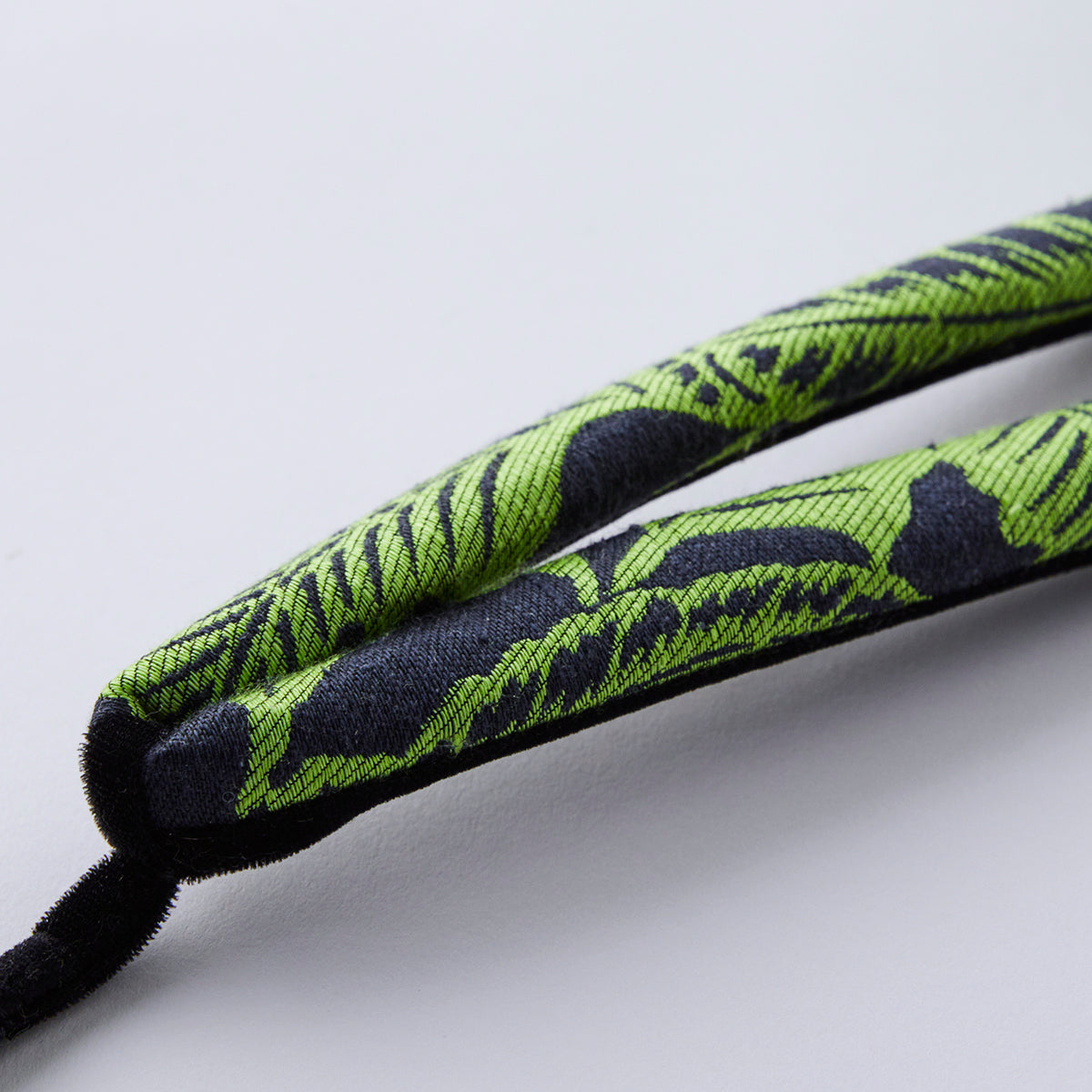 Strap KAPUKI Original "Green Basho" Pure Silk Tsumugi