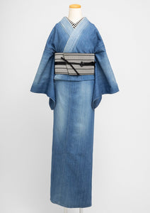 KAPUKI original denim kimono 2yr ladies indigo