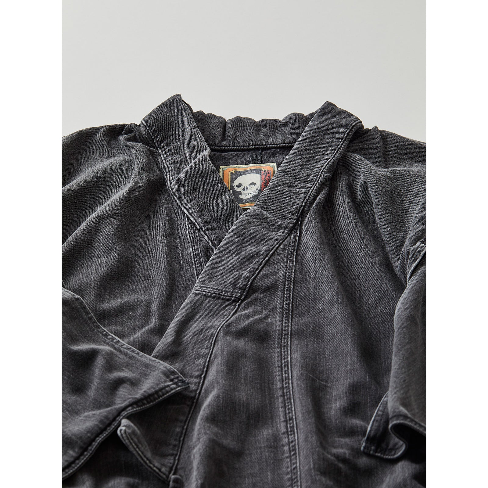 Gray Ladies: Denim Kimono KAPUKI Original