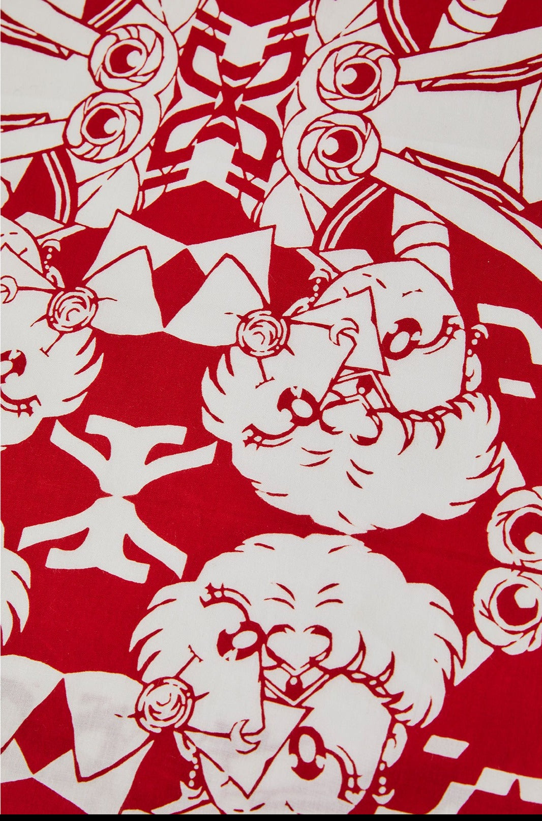 Yukata Fantasista Utamaro x KAPUKI [Homage for legendary heroes of FUKUWARAI] Red