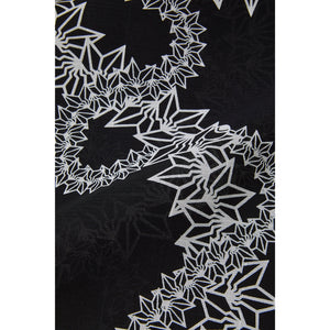 Yukata BAKIBAKI×KAPUKI [BAKI pattern] Black and white