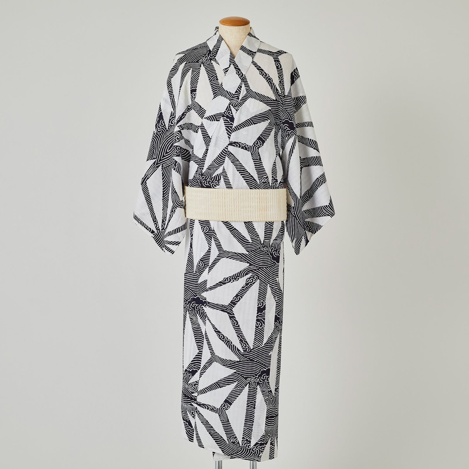 Yukata "Manami Navy" KAPUKI original