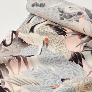 Nagusa undergarment Okashige “Crane” Pure silk